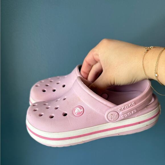 Crocs Kids crocband Clog - Pink - Picture 1 of 4